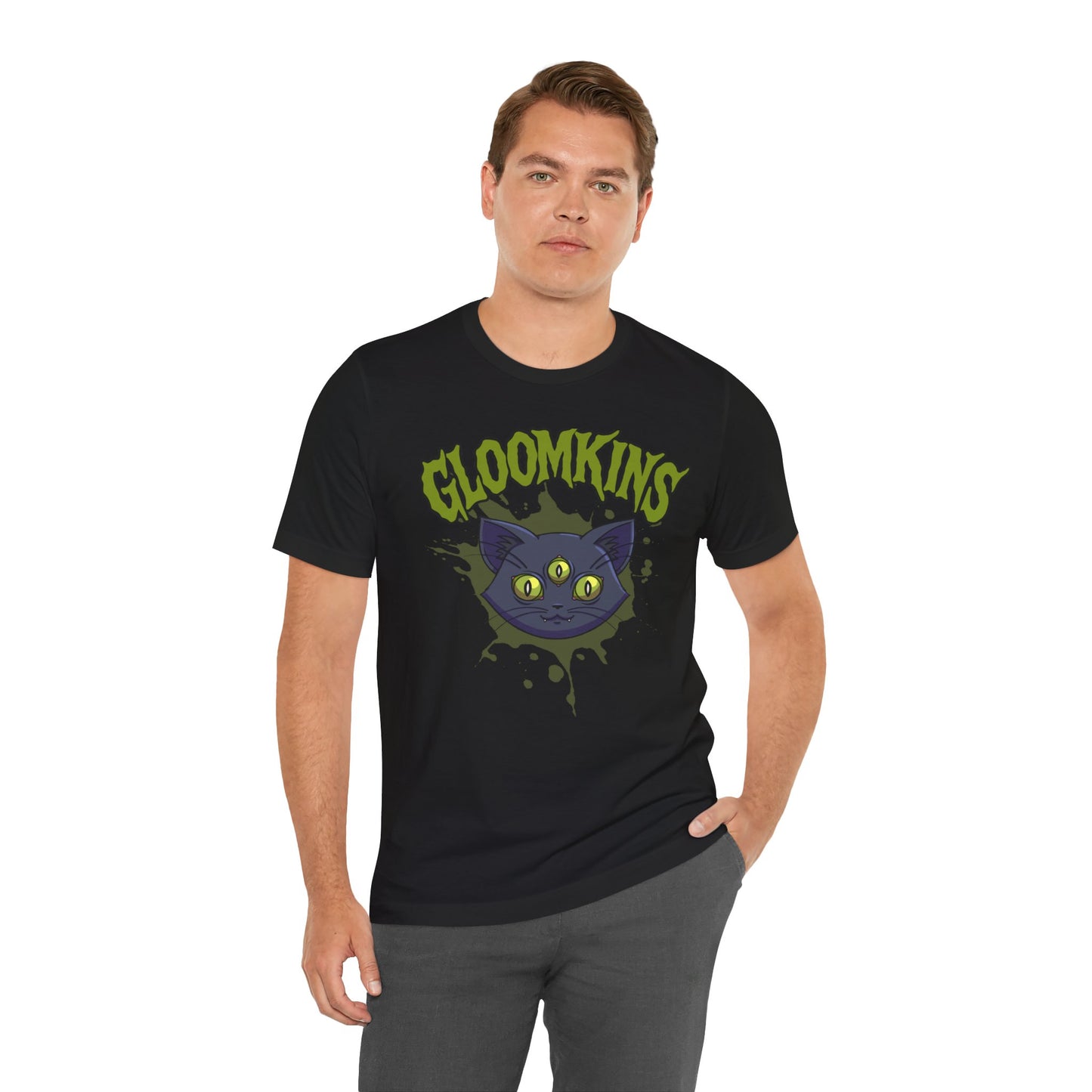 Tom the Kitten Graphic Tee for Spooky Vibes, Unisex Shirt, Cute Monster T-Shirt, Art Lovers Gift, Casual Wear