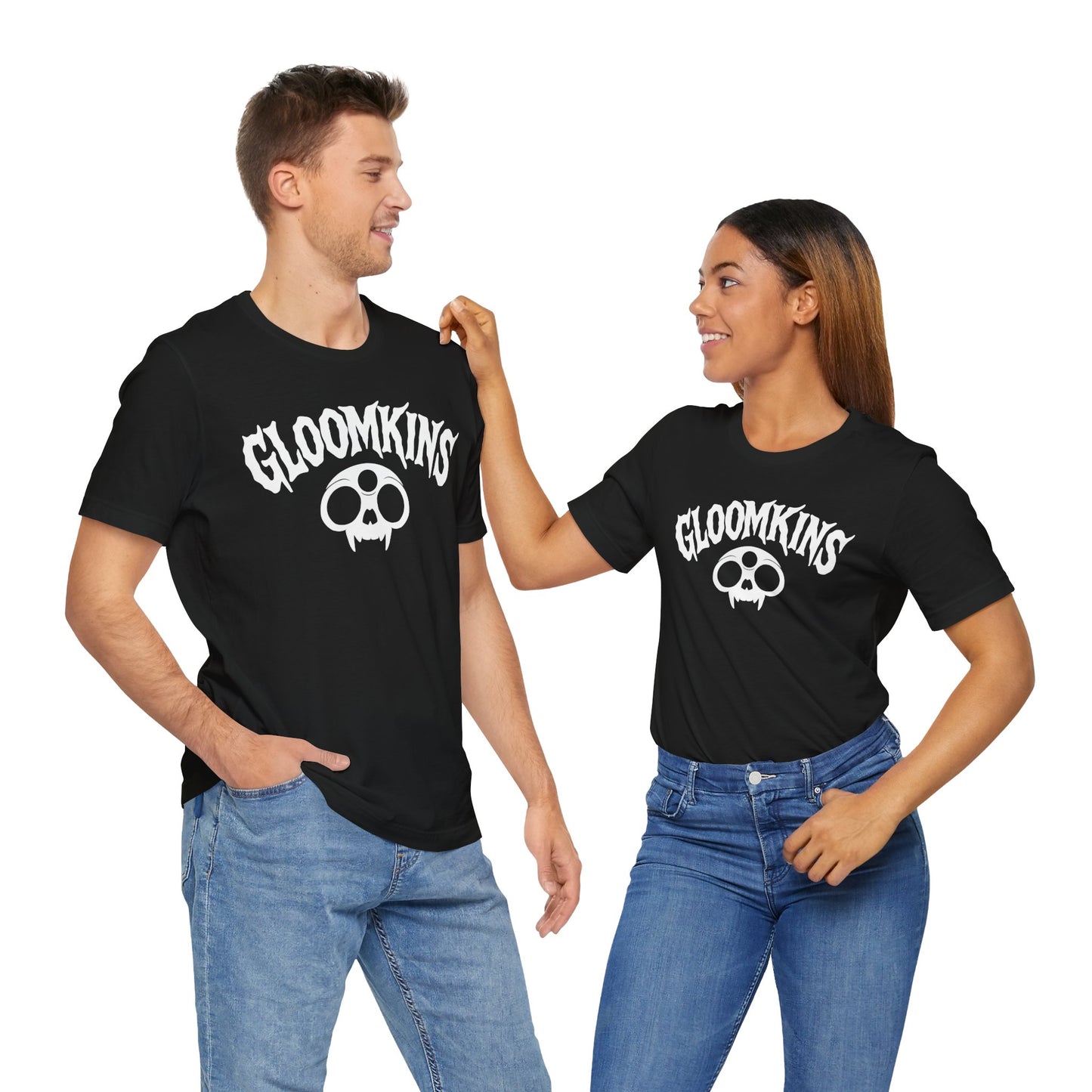 Gloomkins Graphic Tee, Unisex T-Shirt, Casual Wear, Festival Attire, Halloween Costume, Gift for Friends