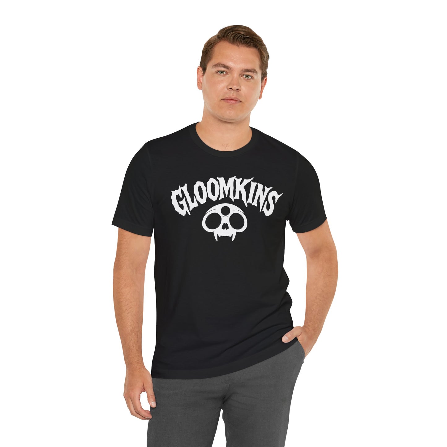 Gloomkins Graphic Tee, Unisex T-Shirt, Casual Wear, Festival Attire, Halloween Costume, Gift for Friends