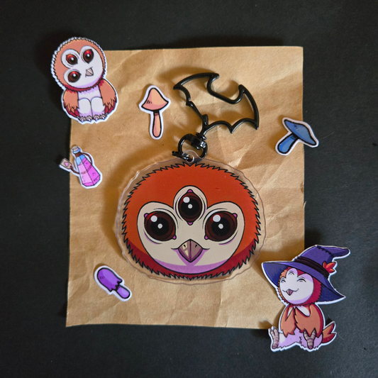 Hecate Vinyl Keychain